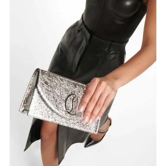 Christian Louboutin Loubi54 Leather Clutch 5 Christian Louboutin Loubi54 Leather Clutch - Image 5