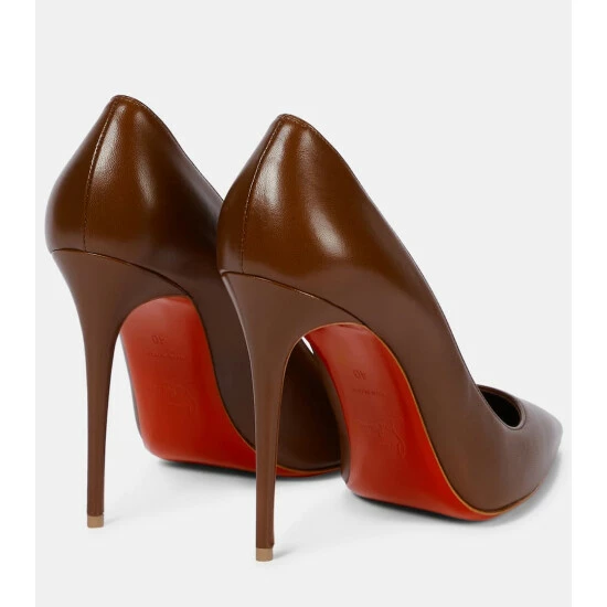Christian Louboutin Kate 100 Leather Pumps 2 Christian Louboutin Kate 100 Leather Pumps - Image 2