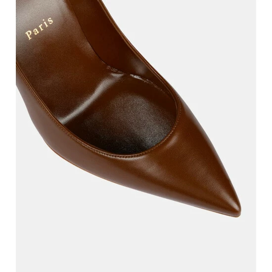 Christian Louboutin Kate 100 Leather Pumps 5 Christian Louboutin Kate 100 Leather Pumps - Image 5