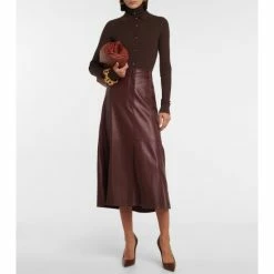 Christian Louboutin Kate 100 Leather Pumps