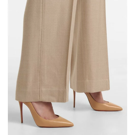 Christian Louboutin Kate 100 Leather Pumps 3 Christian Louboutin Kate 100 Leather Pumps - Image 3