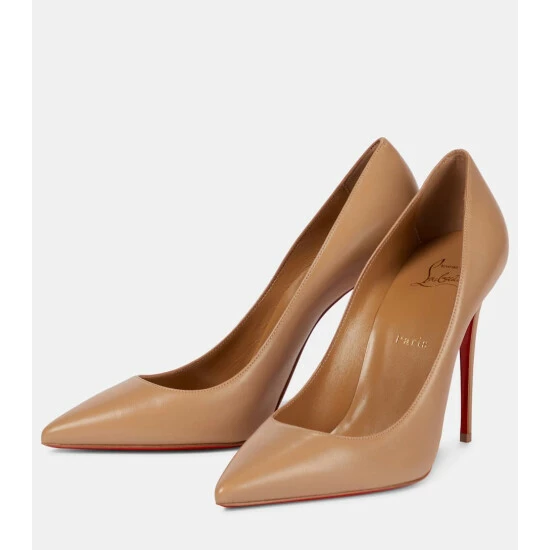 Christian Louboutin Kate 100 Leather Pumps 4 Christian Louboutin Kate 100 Leather Pumps - Image 4