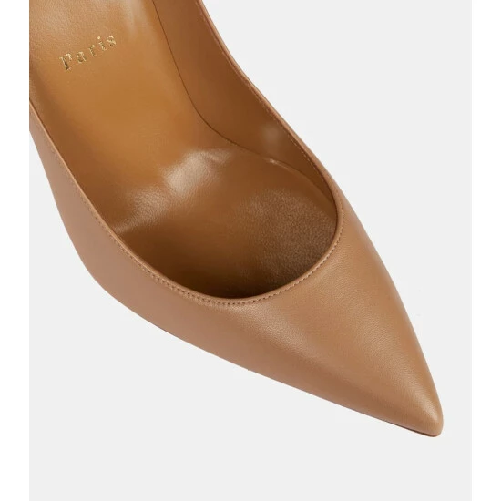 Christian Louboutin Kate 100 Leather Pumps 5 Christian Louboutin Kate 100 Leather Pumps - Image 5
