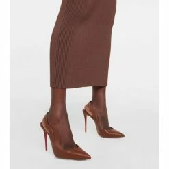 Christian Louboutin Nudes Hot Chick Leather Pumps -Christian Louboutin Sales unnamed file 733