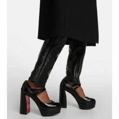 Christian Louboutin Movida Jane 130 Leather Pumps -Christian Louboutin Sales unnamed file 74