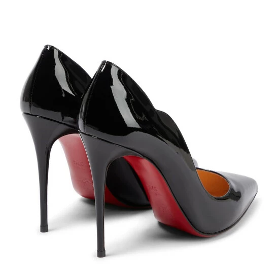 Christian Louboutin Hot Chick 100 Patent Leather Pumps 2 Christian Louboutin Hot Chick 100 Patent Leather Pumps - Image 2