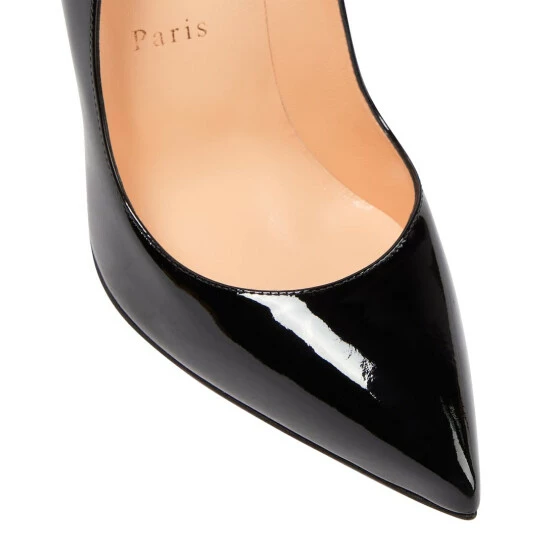 Christian Louboutin Hot Chick 100 Patent Leather Pumps 5 Christian Louboutin Hot Chick 100 Patent Leather Pumps - Image 5