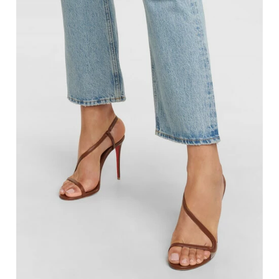 Christian Louboutin Nudes Rosalie Leather Sandals 3 Christian Louboutin Nudes Rosalie Leather Sandals - Image 3