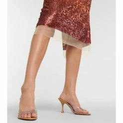 Christian Louboutin Nudes Degramule Embellished Mules -Christian Louboutin Sales unnamed file 792