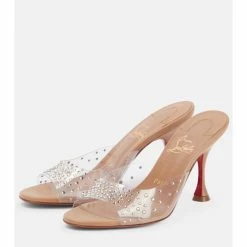 Christian Louboutin Nudes Degramule Embellished Mules -Christian Louboutin Sales unnamed file 793