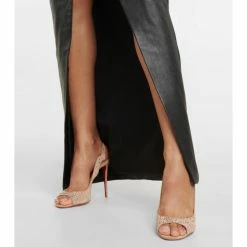 Christian Louboutin Nudes Degrachick Suede Sandals 7 Christian Louboutin Nudes Degrachick Suede Sandals -Christian Louboutin Sales unnamed file 797