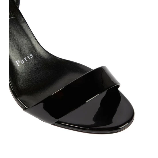Christian Louboutin Miss Sabina 85 Patent Leather Sandals 5 Christian Louboutin Miss Sabina 85 Patent Leather Sandals - Image 5