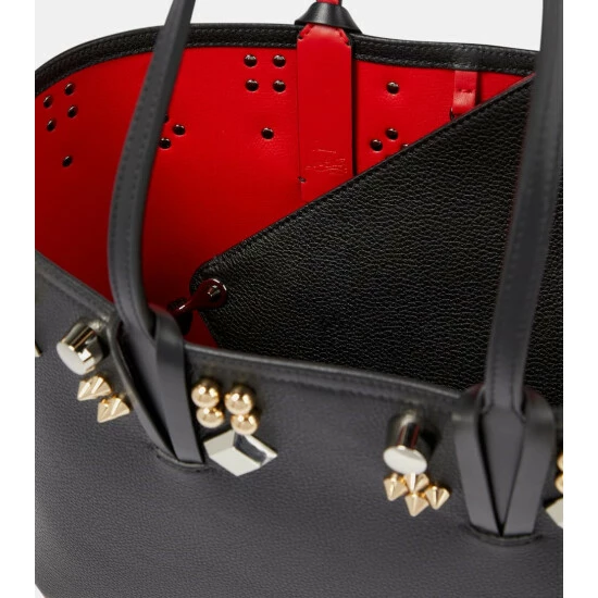 Christian Louboutin Cabata Stud-embellished Leather Tote 2 Christian Louboutin Cabata Stud-embellished Leather Tote - Image 2