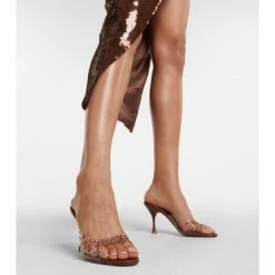 Christian Louboutin Nudes Degramule Embellished Mules -Christian Louboutin Sales unnamed file 831