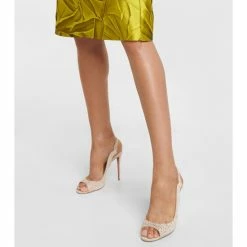 Christian Louboutin Nudes Degrachick Suede Sandals 7 Christian Louboutin Nudes Degrachick Suede Sandals -Christian Louboutin Sales unnamed file 847