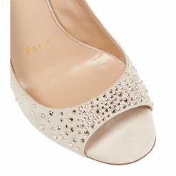 Christian Louboutin Nudes Degrachick Suede Sandals 9 Christian Louboutin Nudes Degrachick Suede Sandals -Christian Louboutin Sales unnamed file 849