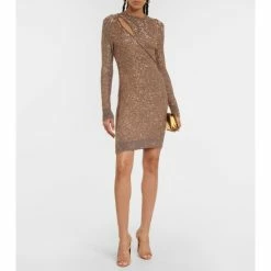 Christian Louboutin Nudes Degrachick Suede Sandals