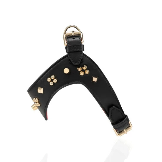 Christian Louboutin Loubiharness S Embellished Leather Dog Harness 2 Christian Louboutin Loubiharness S Embellished Leather Dog Harness - Image 2