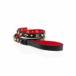 Christian Louboutin Loubileash M Embellished Leather Dog Leash -Christian Louboutin Sales unnamed file 904