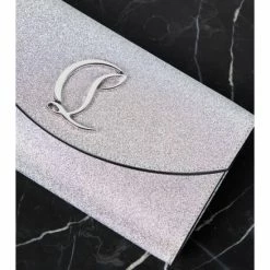 Christian Louboutin Loubi54 Glitter Leather Clutch -Christian Louboutin Sales unnamed file 95